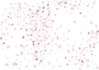 Festive color rectangle confetti background. Abstract frame confetti texture for holiday, postcard, poster, website, carnivals, birthday and children's parties. Cover confetti mock-up. Wedding card