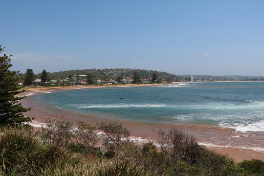 Fishermans Beach Sydney in New South Wales, Australia