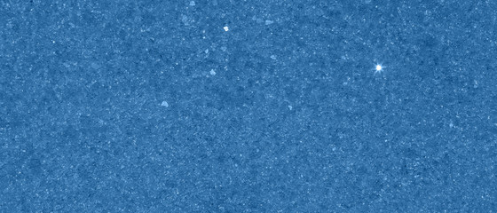 Fototapeta premium Beautiful Abstract Grunge Decorative Light Blue Cyan Painted Stucco Wall Texture. Handmade Rough Winter Christmas Paper Wide Background With Copy Space