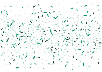 Festive color ribbon confetti background. Abstract frame confetti texture for holiday, postcard, poster, website, carnivals, birthday and children's parties. Cover confetti mock-up. Wedding card