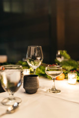 Holiday Dinner Party Table Decoration