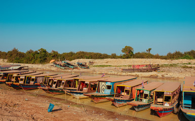 Floating Village in Cambodia Kampong Phluk Pean Bang, Tonle Sap Lake