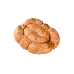 Homemade sausage ring.