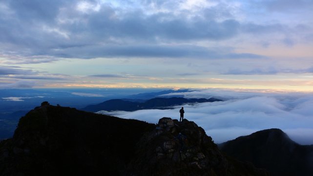 Sunrise with a view at Volc&aacute;n Bar&uacute; in Panama