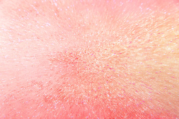Fototapeta premium Classic pink and coral glitter background with zoom effect - abstract texture
