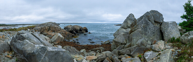 Fototapeta na wymiar Isolated Shoreline