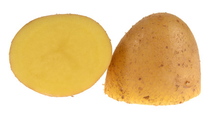 Half of potato