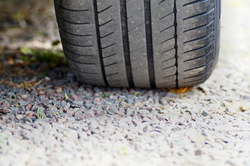 Opony, jezdnia jazda autem © klumb