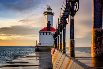 Michigan city lighthouse