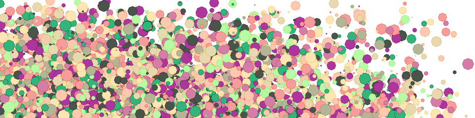 Colorful Universe Distribution Computational Generative Art background illustration