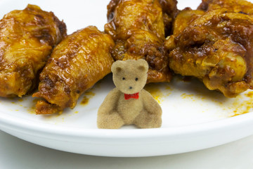 teddy bear in different situation 