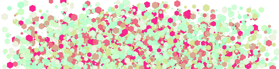 Colorful Universe Distribution Computational Generative Art background illustration