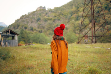 woman in the park