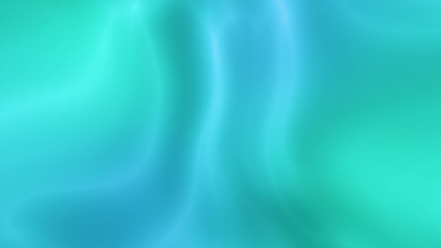 Seamless loop motion background video features an abstract patter resembling pool water with ripples and waves moving over beautiful aquamarine tones of green and blue