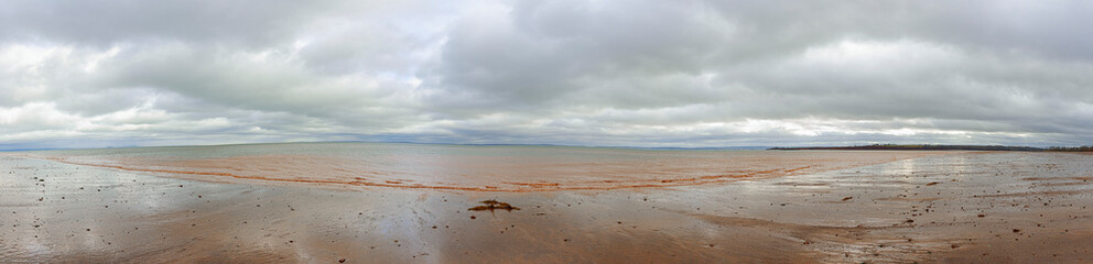 Fototapeta na wymiar Panorama of shoreline