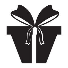 Christmas gift box icon. Christmas season - Vector