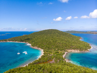 Culebra Puerto Rico Aerial Drone Photo Cayo Luis Pena