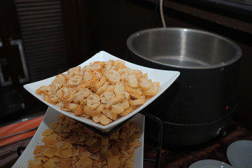 Hotel food. Ready to served.