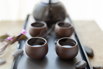 Chinese tea Set up