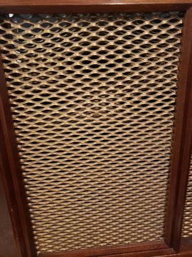 vintage stereo grill