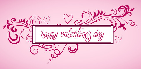 Valentine's day greeting card