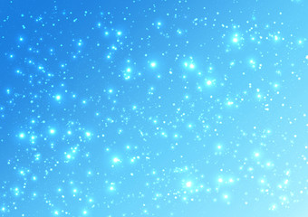 水色　キラキラ背景