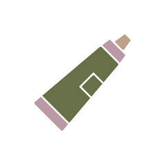 Toothpaste icon vector design templates