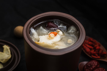 Traditional Chinese food qing buliang, qingrejiedu.