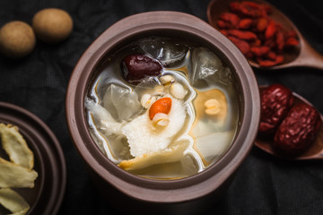 Traditional Chinese food qing buliang, qingrejiedu.