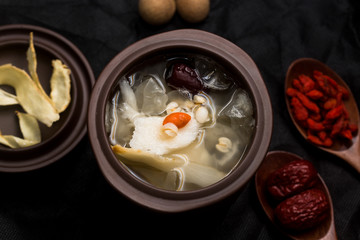 Traditional Chinese food qing buliang, qingrejiedu.
