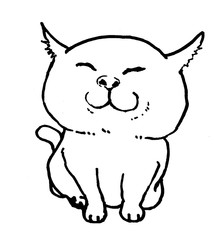 illustration of a cat