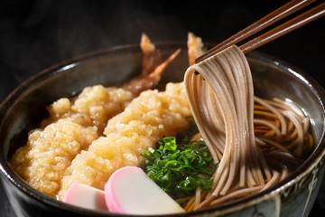 天ぷらそば