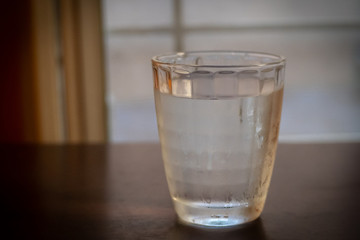 glass of water