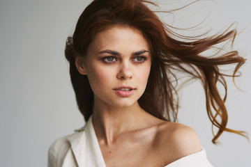 beautiful woman charm luxury model