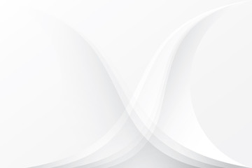 Abstract geometric white and gray color background. Vector, illustration.	