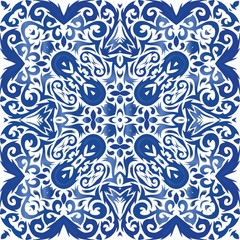 Portuguese vintage azulejo tiles.