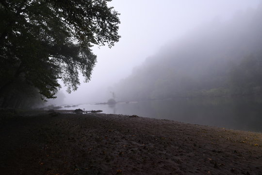 Foggy Hiawassee River Morning