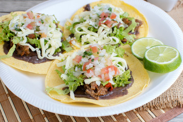 meat mix taco