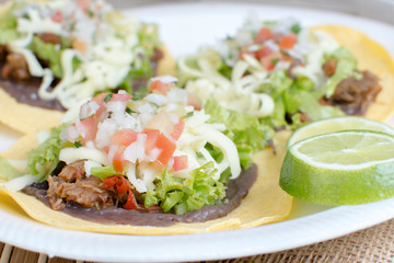 meat mix taco
