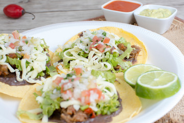 meat mix taco