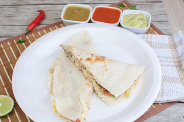 Chicken quesadilla