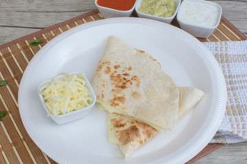 Cheese quesadilla