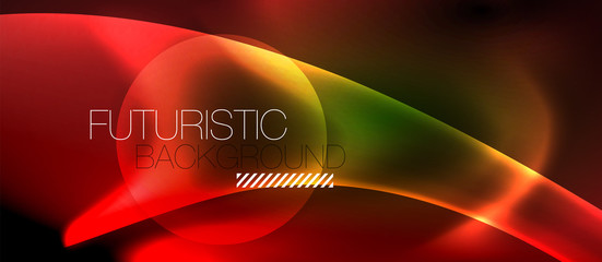 Glowing shiny light abstract background