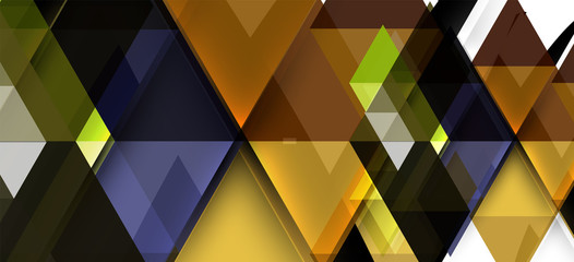 Modern mosaic triangle template background, great design for any purposes. Abstract geometric graphic design triangle pattern. Geometric line pattern.