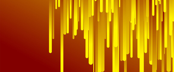 Fluid gradient lines, rain design concept, thin lines, dynamic template. Vector Illustration For Wallpaper, Banner, Background, Card, Book Illustration, landing page