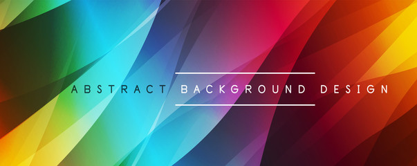 Dynamic trendy simple fluid color gradient abstract background with line effects. Vector Illustration For Wallpaper, Banner, Background, Card, Book Illustration, landing page