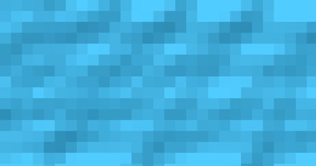 blurred blue mosaic texture background