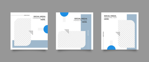 Modern promotion square web banner for social media post template. Elegant sale and discount promo backgrounds for digital marketing	