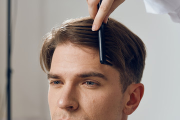 Fototapeta premium girl with long hair