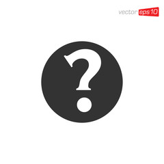 Question Symbol Icon Design Vector